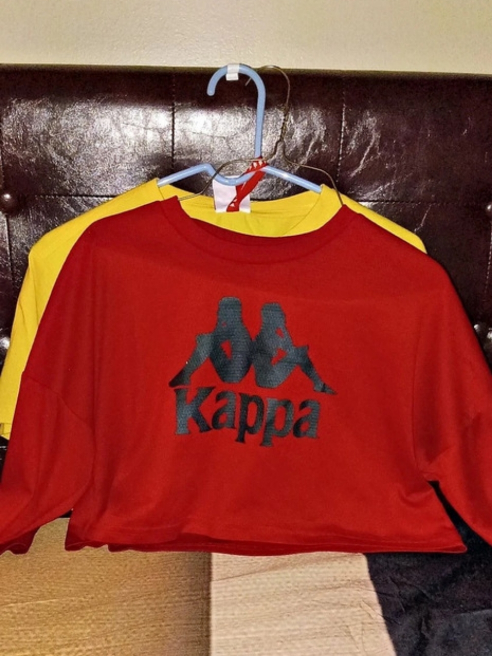 Kappa Red & Yellow Logo Tee